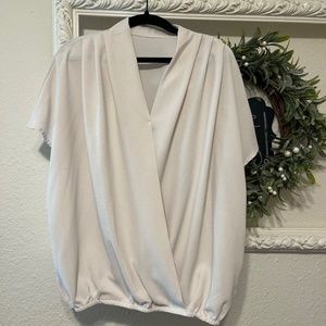 Beautiful winter white blouse